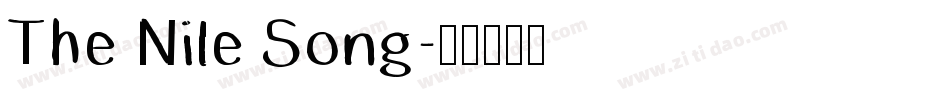 The Nile Song字体转换